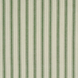 Ojai Stripe Leaf Green 73005 by Schumacher Fabric