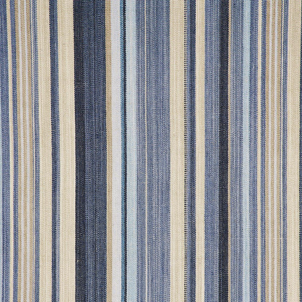Nevado Denim Blue 74412 by Schumacher Fabric Open Sky 18.0" - Fabric Carolina -
