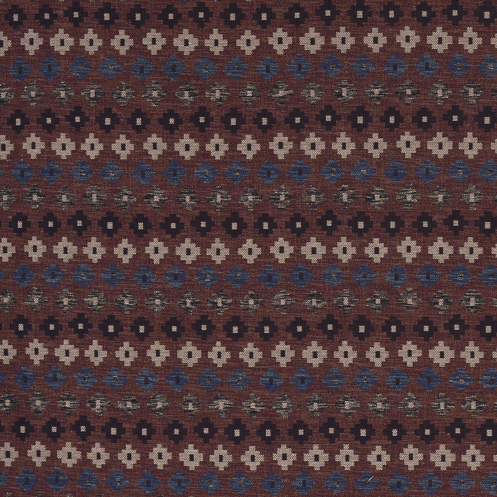 Ayumi Performance Russet 78133 by Schumacher Fabric Open Sky 27.0" - Fabric Carolina -