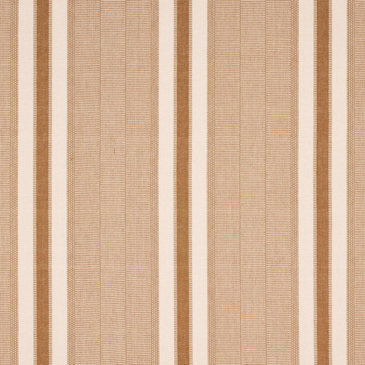 Ipala Hand Woven Stripe Carmel 78835 by Schumacher Fabric A Rum Fellow 9.38" - Fabric Carolina -