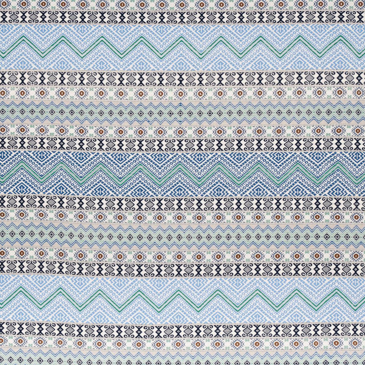 Holmul Hand Woven Blue 78921 by Schumacher Fabric A Rum Fellow 2.88" - Fabric Carolina -