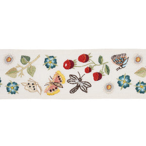 Royal Silk Embroidery Multi 81240 by Schumacher Trim