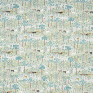 Las Colinas Scenic Tapestry Green 81960 by Schumacher Fabric
