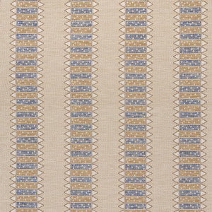 Noor Kilim Stripe Ochre 81980 by Schumacher Fabric