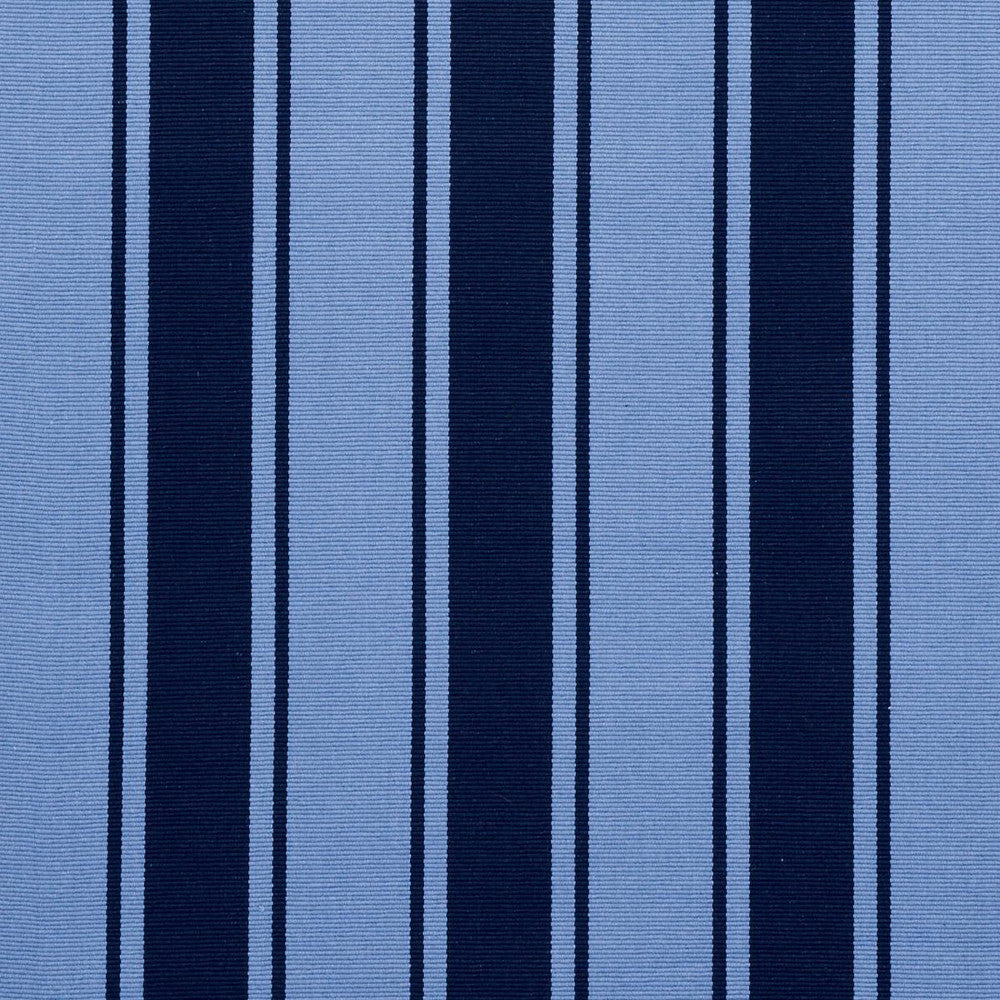 Tangier Stripe Blue Tonal 82270 by Schumacher Fabric Johnson Hartig 5.88" - Fabric Carolina -