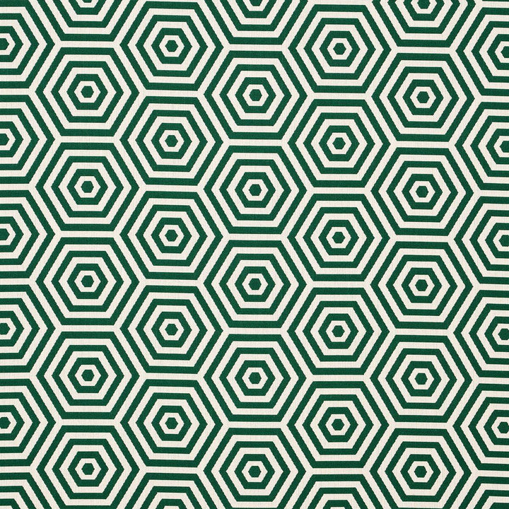 Bees Knees Indoor/Outdoor Emerald 82311 by Schumacher Fabric Mary Mcdonald 6.88" - Fabric Carolina -