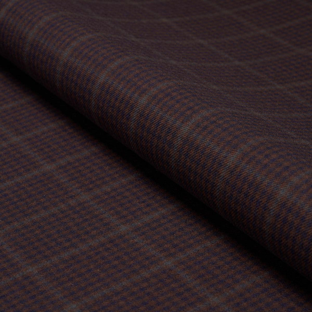 Aldridge Wool Houndstooth Burgundy 82332 by Schumacher Fabric Patterson Flynn 2.12" - Fabric Carolina -