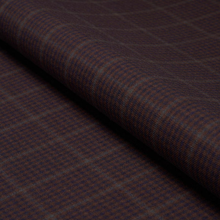 Aldridge Wool Houndstooth Burgundy 82332 by Schumacher Fabric Patterson Flynn 2.12" - Fabric Carolina -