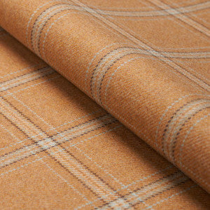 Blackburn Merino Plaid Camel 82341 by Schumacher Fabric