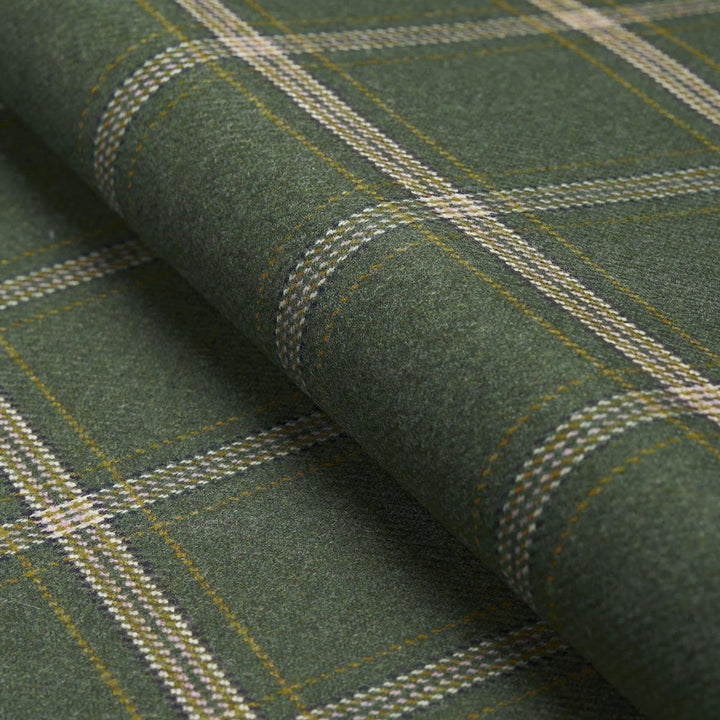 Blackburn Merino Plaid Green 82343 by Schumacher Fabric Patterson Flynn 4.38" - Fabric Carolina -