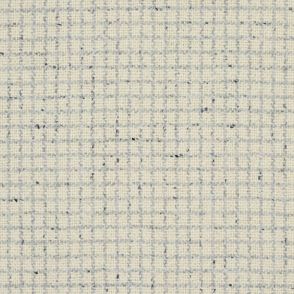 Hudson Wool Check Ivory 82350 by Schumacher Designer Fabric Patterson Flynn 1.62" - Swanky Fabrics -
