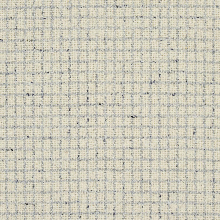 Hudson Wool Check Ivory 82350 by Schumacher Designer Fabric Patterson Flynn 1.62" - Swanky Fabrics -