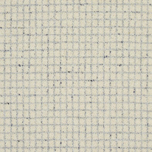 Hudson Wool Check Ivory 82350 by Schumacher Fabric