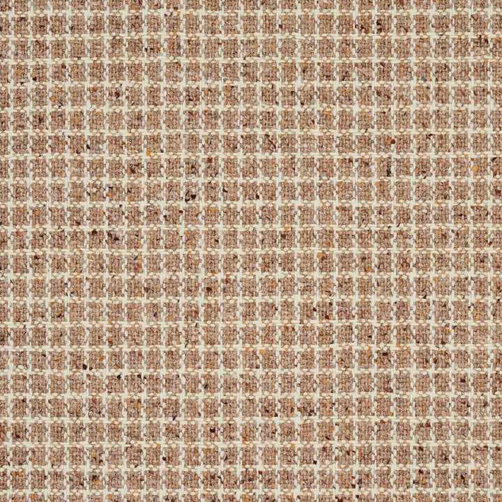 Hudson Wool Check Camel 82351 by Schumacher Designer Fabric Patterson Flynn 1.62" - Swanky Fabrics -