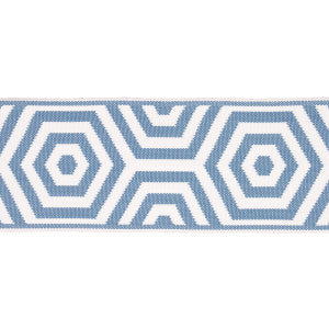 Bees Knees Indoor/Outdoor Tape Sky 82453 by Schumacher Trim