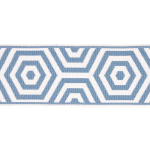 Bees Knees Indoor/Outdoor Tape Sky 82453 by Schumacher Trim