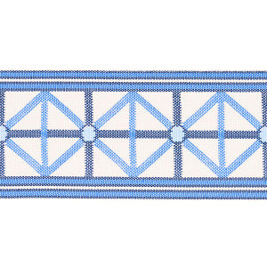 Napoleon Indoor/Outdoor Tape Ocean 82460 by Schumacher Trim