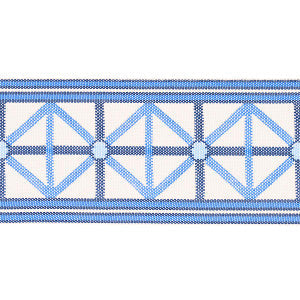 Napoleon Indoor/Outdoor Tape Ocean 82460 by Schumacher Trim