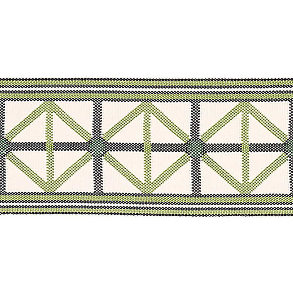 Napoleon Indoor/Outdoor Tape Moss 82461 by Schumacher Trim Mary Mcdonald 2.0" - Fabric Carolina -