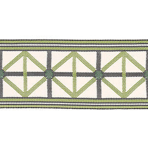 Napoleon Indoor/Outdoor Tape Moss 82461 by Schumacher Trim