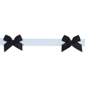 Claudia Tape Black On Sky 82470 by Schumacher Trim