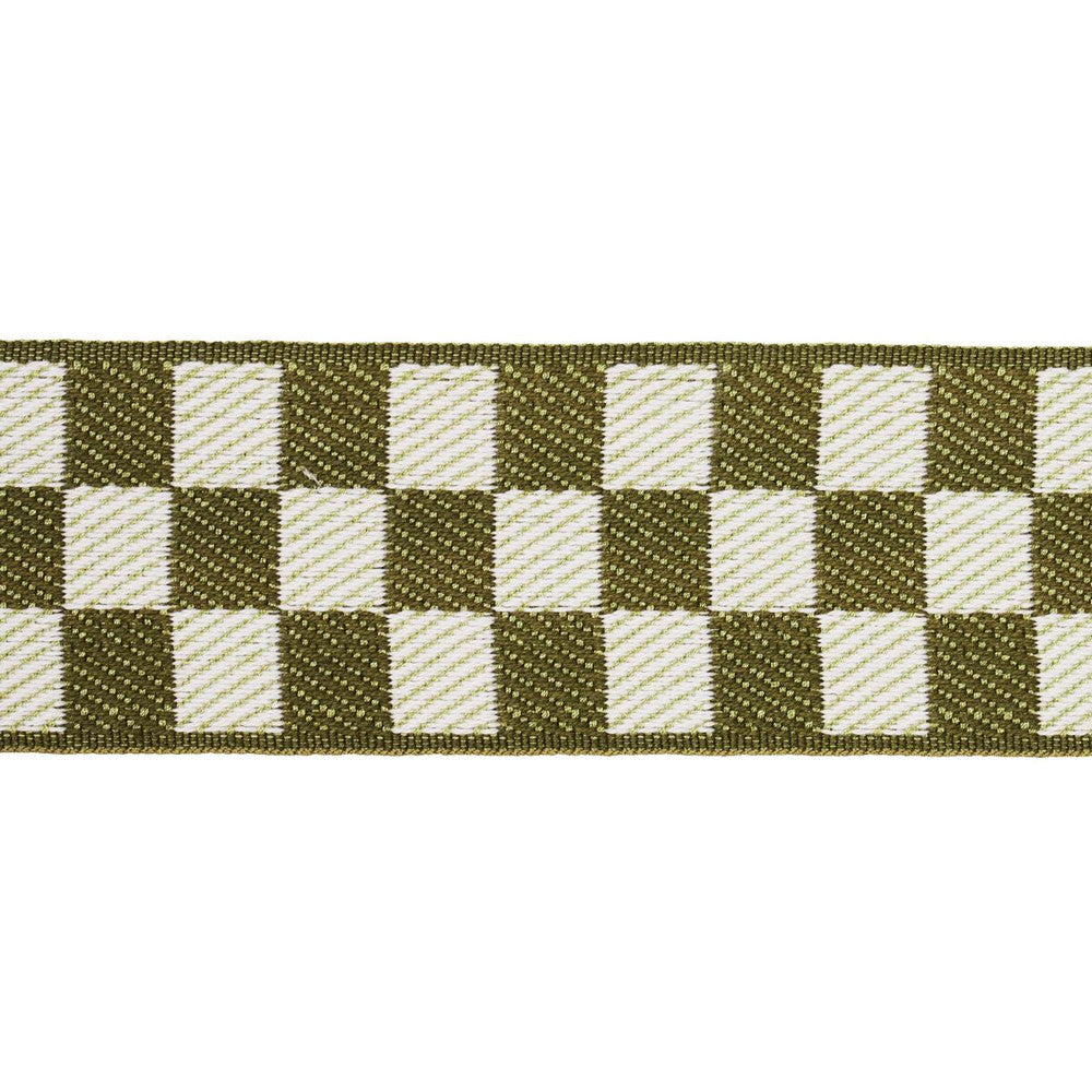 Zee Tape Olive 82482 by Schumacher Trim Charlap Hyman & Herrero 1.0" - Fabric Carolina -