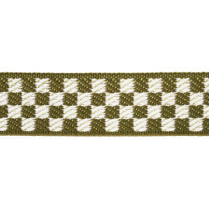 Zee Tape Narrow Olive 82491 by Schumacher Trim