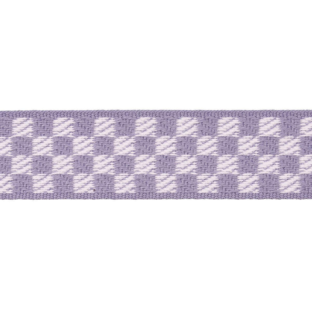 Zee Tape Narrow Purple 82493 by Schumacher Trim Charlap Hyman & Herrero - Fabric Carolina -