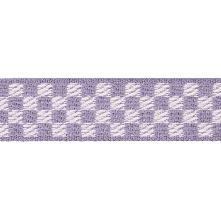 Zee Tape Narrow Purple 82493 by Schumacher Trim Charlap Hyman & Herrero - Fabric Carolina -