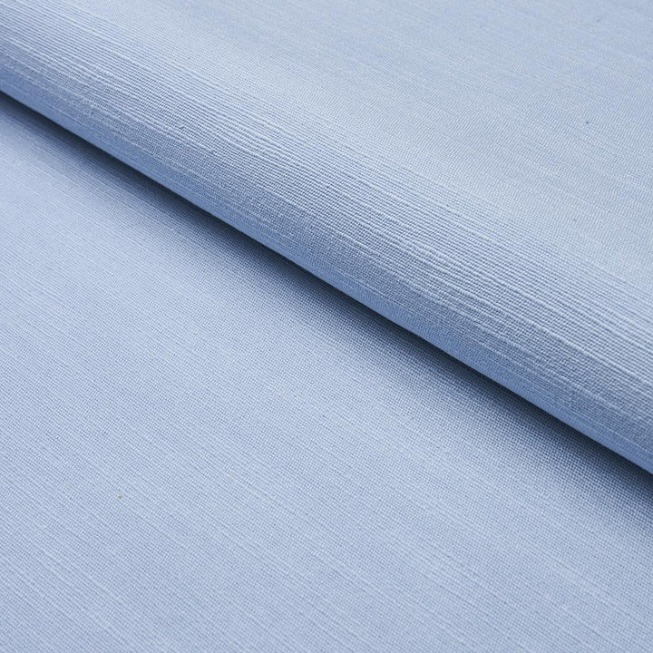 Annabel Cotton Sky 82560 by Schumacher Fabric Perfect Basics: Cotton - Fabric Carolina -