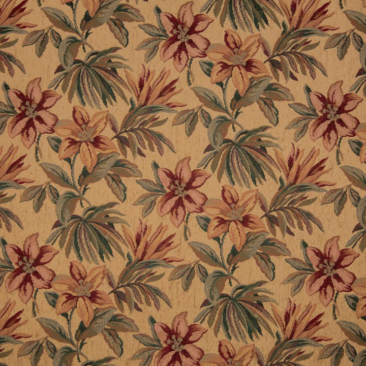 6862 Wheat/Tropic by Charlotte Fabric Chenille Inspirations IV 40% Acrylic, 38% Polyester, 22% Olefin Canada Exceeds 100,000 Wyzenbeek Rubs (Heavy Duty) Horizontal: 27.0" x Vertical: 13.5" 54 Inches - Fabric Carolina -