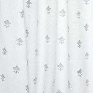 Rubia Sheer Sky 82551 by Schumacher Fabric