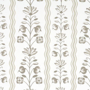 Delft Waves Neutral 5014382 by Schumacher Wallpaper
