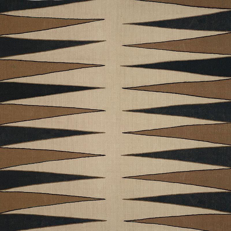 Moorea Lava Black 175830 by Schumacher Designer Fabric Mary Mcdonald 53.0" - Swanky Fabrics -