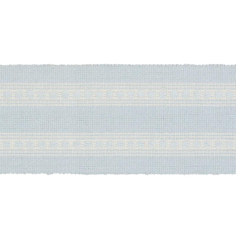 Lubeck Tape Sky 79110 by Schumacher Trim Scandinavian Modern - Fabric Carolina -