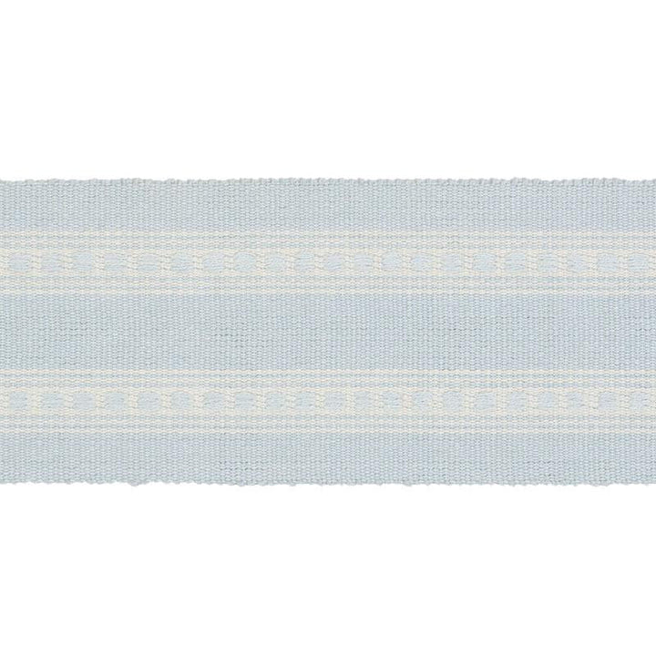 Lubeck Tape Sky 79110 by Schumacher Designer Trim Scandinavian Modern - Swanky Fabrics -