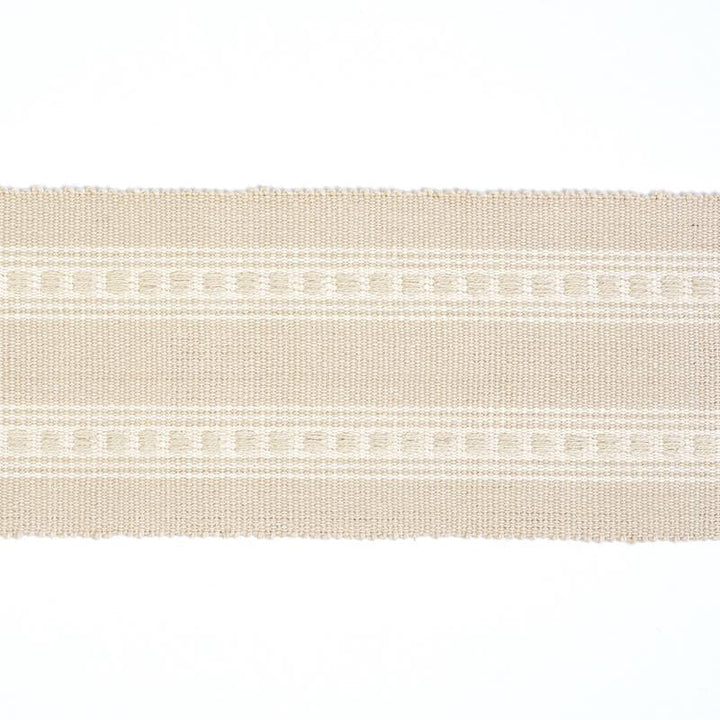Lubeck Tape Natural 79112 by Schumacher Designer Trim Scandinavian Modern - Swanky Fabrics -