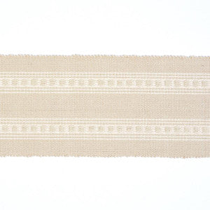 Lubeck Tape Natural 79112 by Schumacher Trim