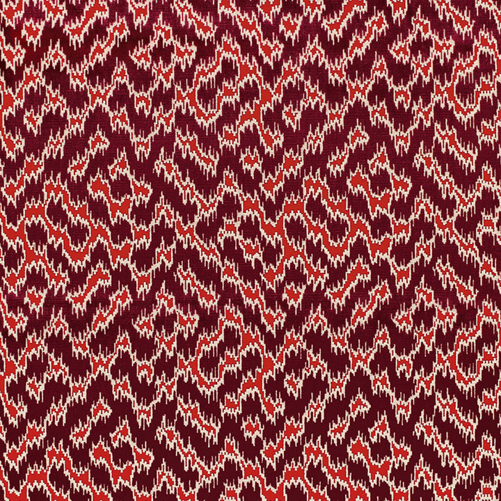 Serenissimo Velvet Rouge 68672 by Schumacher Fabric CHROMA SP14 See Sample BELGIUM HEAVY DUTY </p><p>Repeat: Horizontal: 13 3/8" (34CM) and Vertical: 13" (33CM) 53 1/2" WIDE (136CM) - Fabric Carolina -