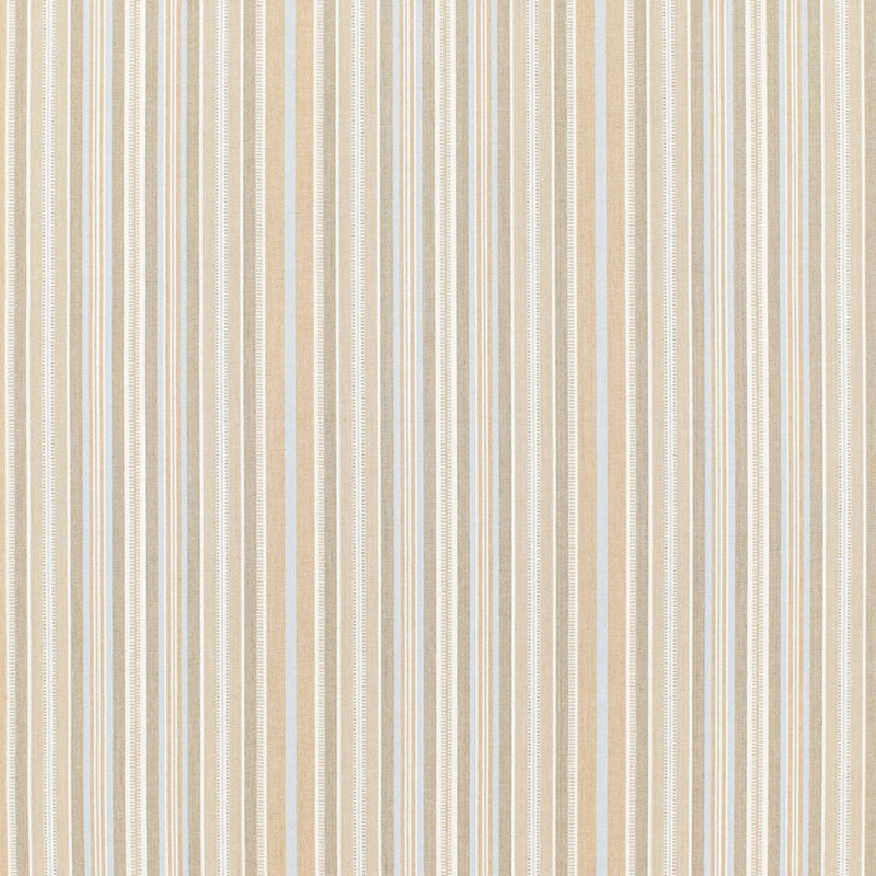 Avignon Stripe Chanterelle 68680 by Schumacher Designer Fabric CHROMA SP14 See Sample INDIA MEDIUM DUTY </p><p>Repeat: Horizontal: 9" (23CM) and Vertical: - 54" WIDE (137CM) - Swanky Fabrics -
