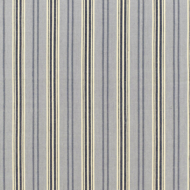 Loire Jute Stripe Bleu 68690 by Schumacher Fabric Schumacher Fabric Loire Jute Stripe Bleu 68690Fabric JUTE 70% INDIA </p><p>Repeat: H: HORZ. 4 3/4" (12CM) , V: 53 - Fabric Carolina -
