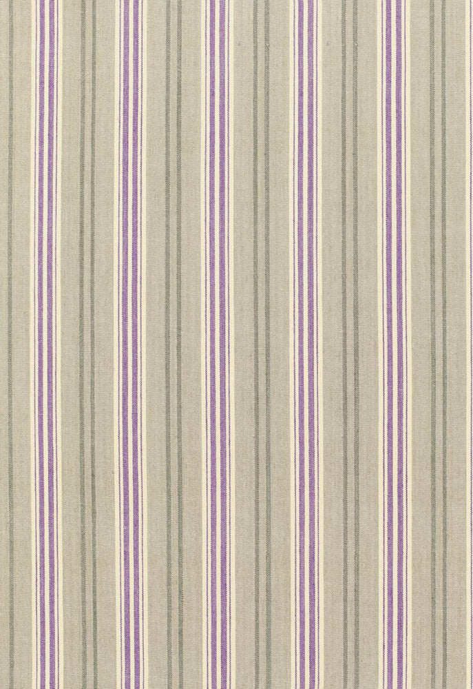 Loire Jute Stripe Iris 68692 by Schumacher Fabric Chroma 70% Jute, 30% Cotton Martindale 10,000 Horizontal: 4.75 and Vertical: - 53 - Fabric Carolina -