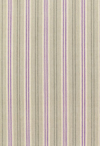 Loire Jute Stripe Iris 68692 by Schumacher Fabric