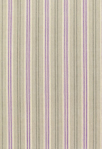 Loire Jute Stripe Iris 68692 by Schumacher Fabric