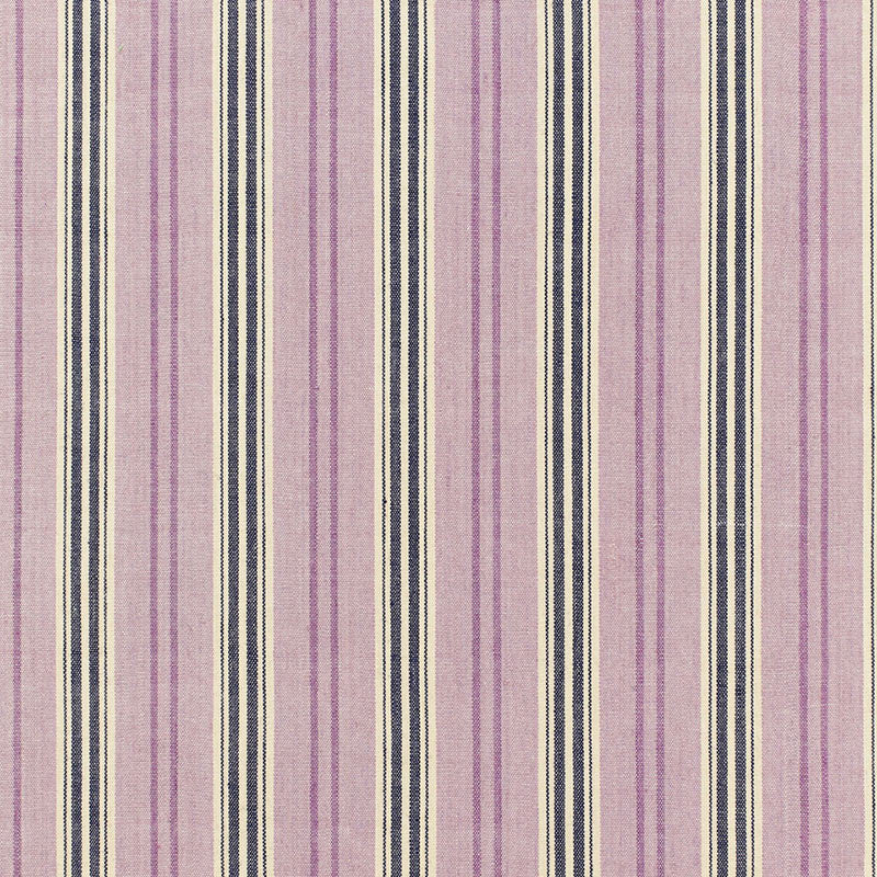 Loire Jute Stripe Amethyst 68693 by Schumacher Fabric CHROMA SP14 See Sample INDIA MEDIUM DUTY </p><p>Repeat: Horizontal: 4 3/4" (12CM) and Vertical: - 53" WIDE (135CM) - Fabric Carolina -