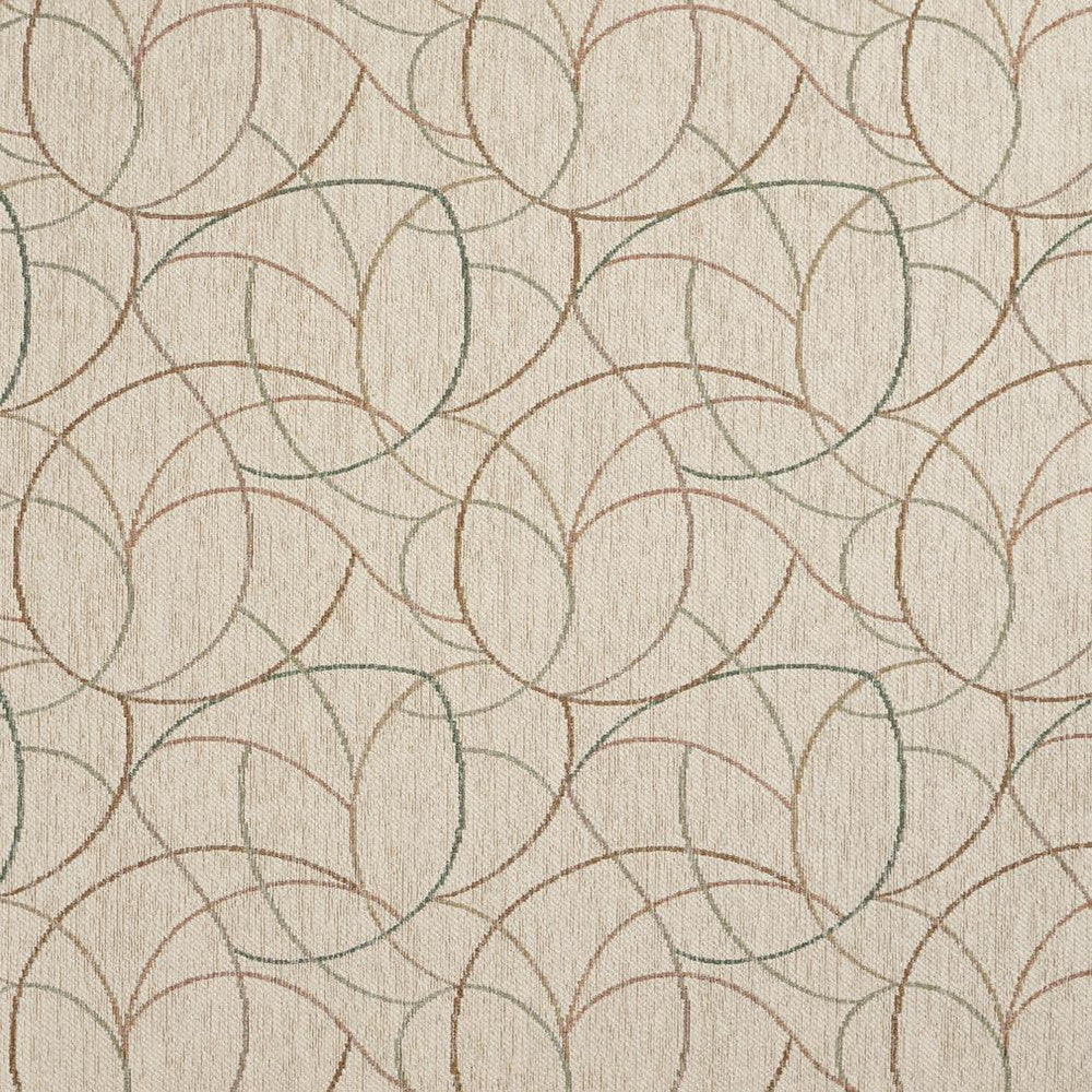 6871 Sand/Cosmo by Charlotte Fabric Chenille Inspirations IV 40% Acrylic, 38% Polyester, 22% Olefin Canada Exceeds 100,000 Wyzenbeek Rubs (Heavy Duty) Horizontal: 13.5" x Vertical: 13.5" 54 Inches - Fabric Carolina -