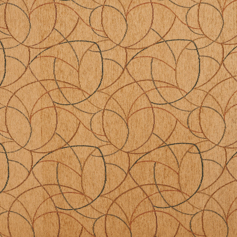 6872 Wheat/Cosmo by Charlotte Fabric Chenille Inspirations IV 40% Acrylic, 38% Polyester, 22% Olefin Canada Exceeds 100,000 Wyzenbeek Rubs (Heavy Duty) Horizontal: 13.5" x Vertical: 13.5" 54 Inches - Fabric Carolina -