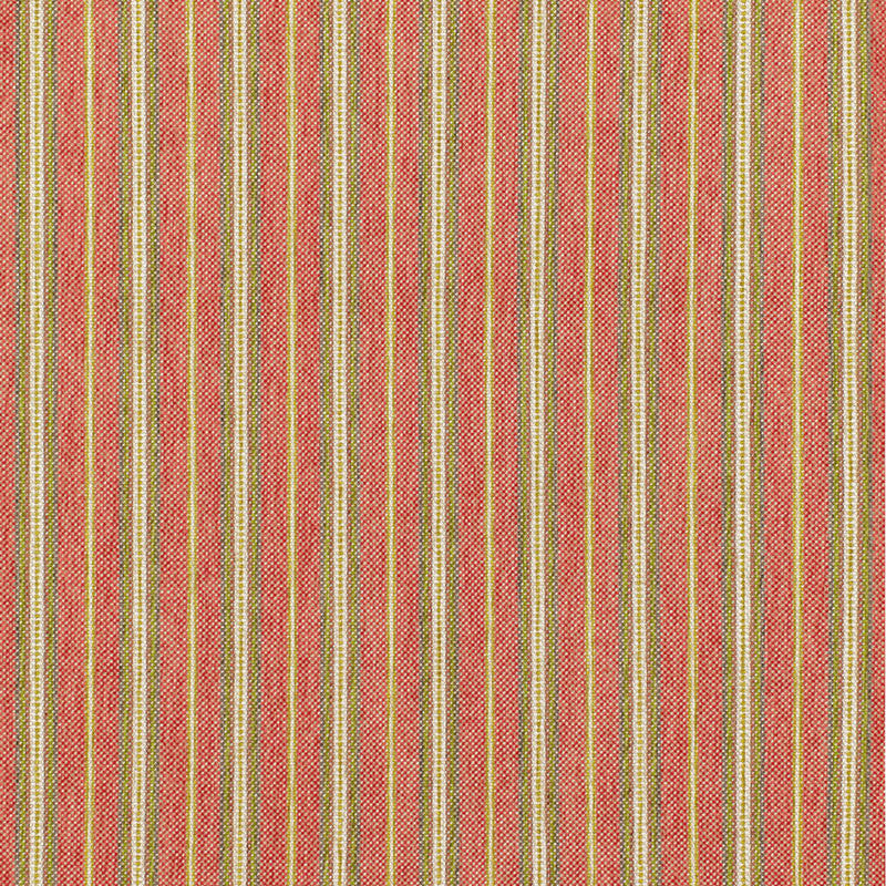 Toscana Stripe Tuscan Red 68730 by Schumacher Fabric CHROMA SP14 ACRYLIC 60% POLYESTER 29% TURKEY MARTINDALE 20,000 </p><p>Repeat: Horizontal: and Vertical: 3" (8CM) 54 - Fabric Carolina -