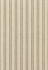 Toscana Stripe Stone 68733 by Schumacher Fabric