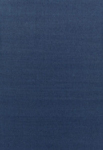 Beckford Cotton Plain Marine 68784 by Schumacher Fabric